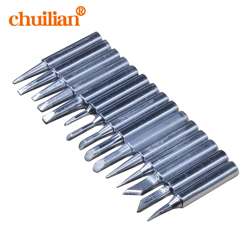 1Pcs 900M-T Solder Iron Tip Be applicable 936 SAIKE ATTEN AOYUE KADA YIHUA Soldering Rework Station Welding Tips