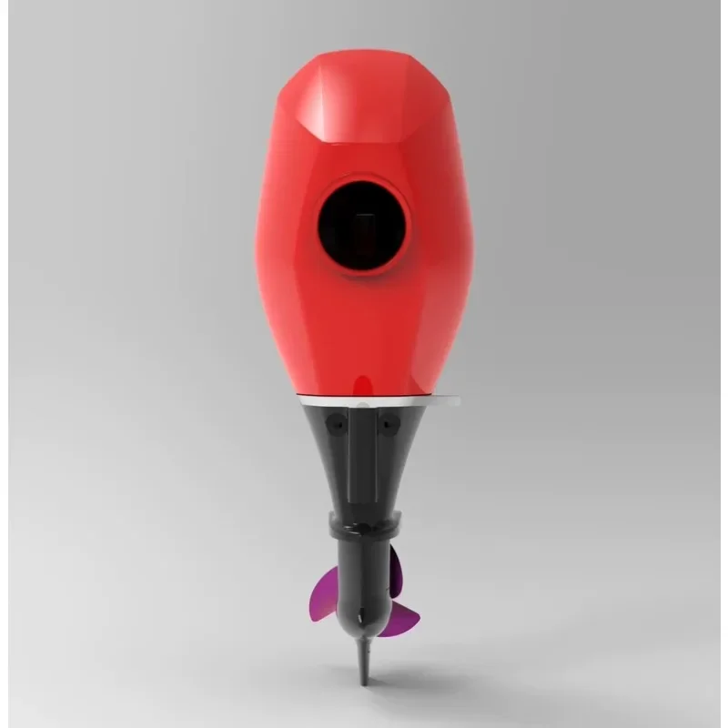 236x116x82mm RC Boat Outboard Motor – for Racing Boat Yacht Fishing Boat Speedboat, Built-in 3650 Water-Cooled Brushless Motor