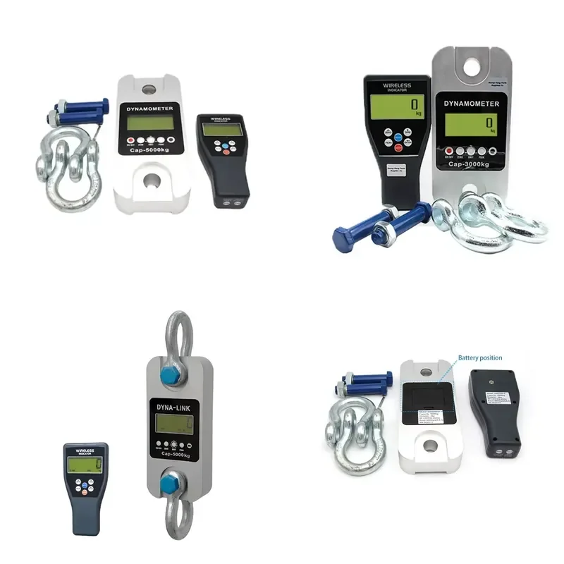 for GWD200 Digital Wireless Dynamometer 5t Handheld Force Gauge Instrument
