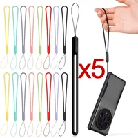 5/1PCS Silicone Phone Strap Portable Hand Wrist Lanyard Chain For For iPhone Xiaomi Samsung Universal Phone Anti-Lost Ropes