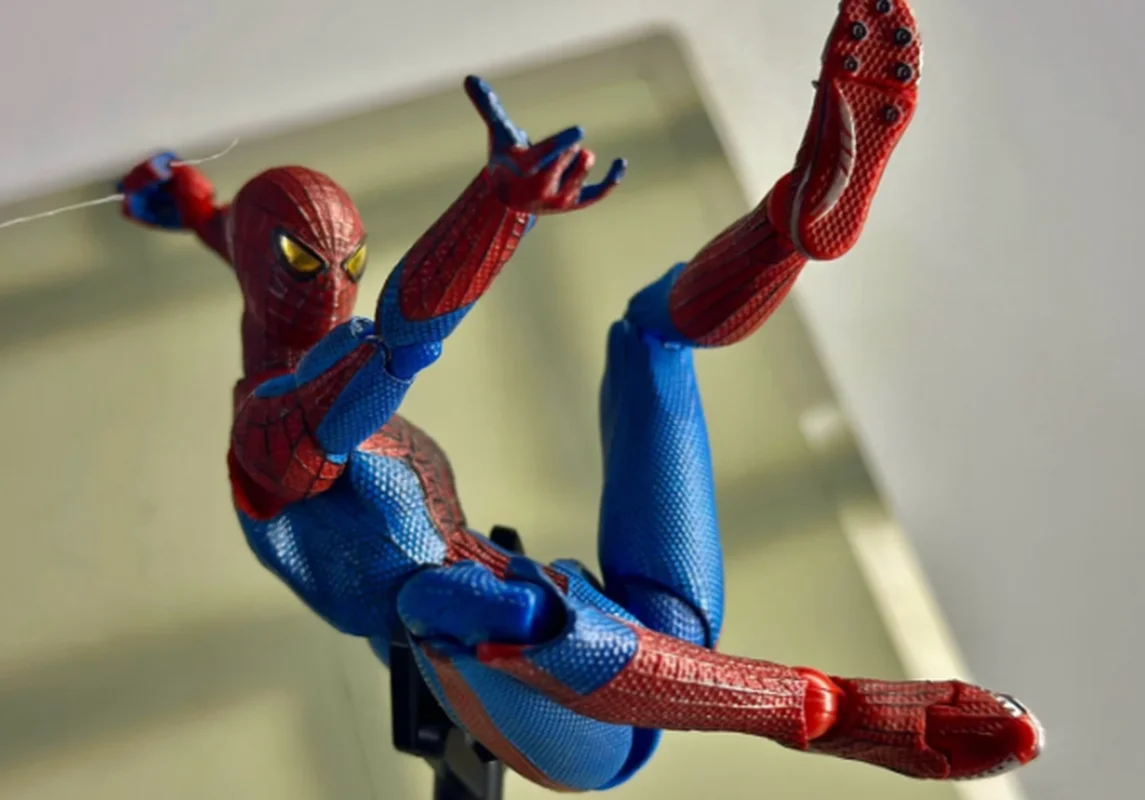 Marvel  Spider-Man Action Figure MaFex001 CT Factory Produce Garfield Andrew Collectible Toy Model Handmade Artwork