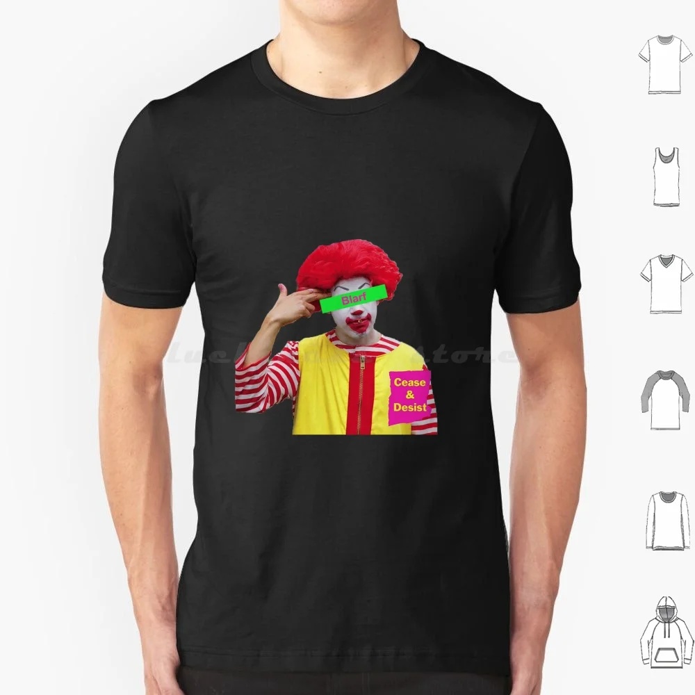 Blarf T Shirt Big Size 100% Cotton Eric Andre The Eric Andre Show Blarf Ronald Clown Adult Swim Cease Desist Album Spotify