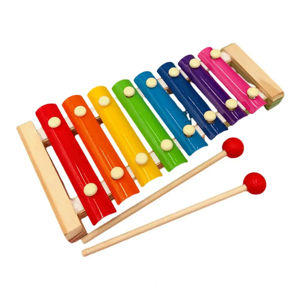 Kids Wooden Xylophone Educational Percussion Musical Instrument Toy for Toddlers Baby Wood Instrument Toys Accessories