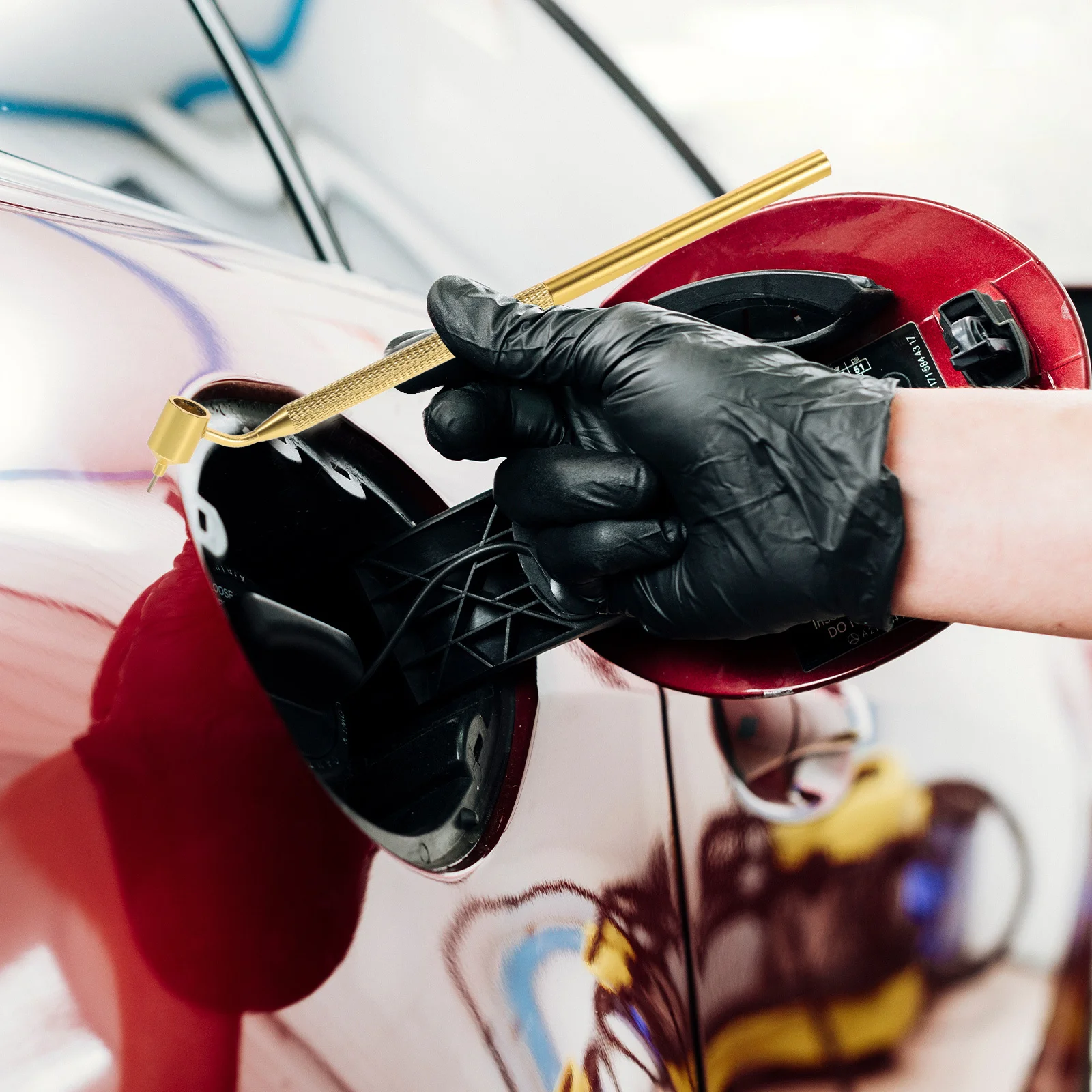 

Car Paint Touch Up Pen Fine Line Applicator Car Scratch Repair Paint Applicator Pen Automotive Touch Up Tool Masking Writer