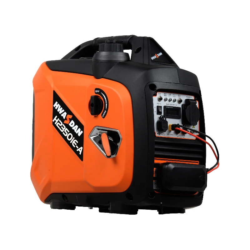 OEM Factory Silent  Generator 24V DC Inverter Gas Generator Charger 1.6kw/1800w/2KW AC Current 110/240Volts Single Phase