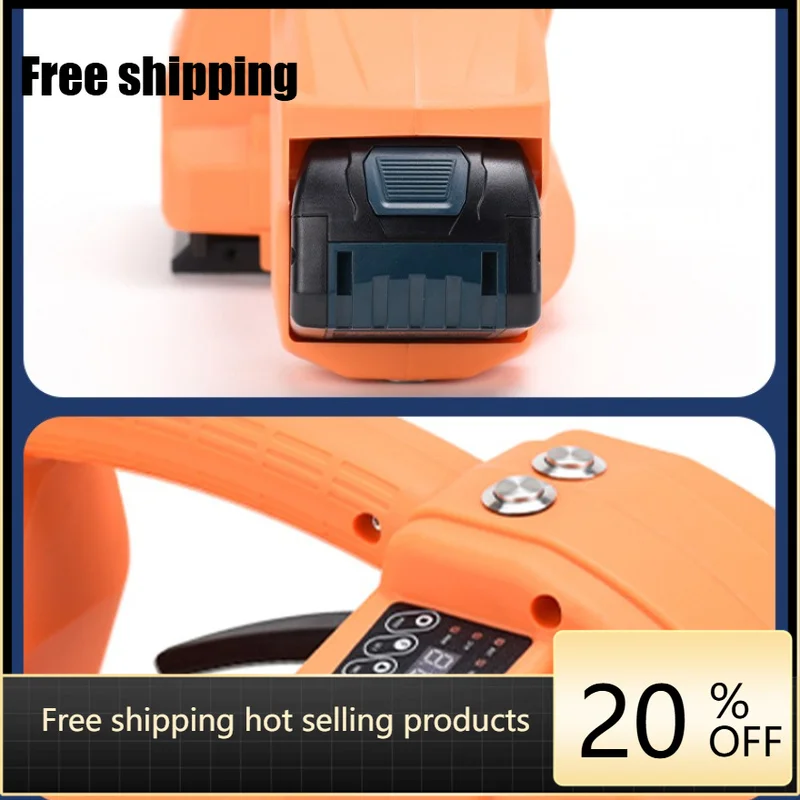 Q2L Automatic Baler Q1Q2 LCD Hot Melt Buckle Free PET/PP Binding Machine