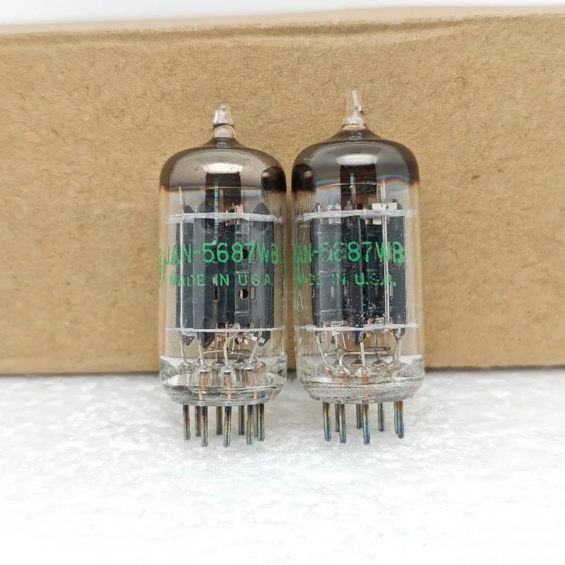 5687 Vacuum Tube Direct Replacement for E182CC 5687WA Matched Pair Premium Quality USA Seller