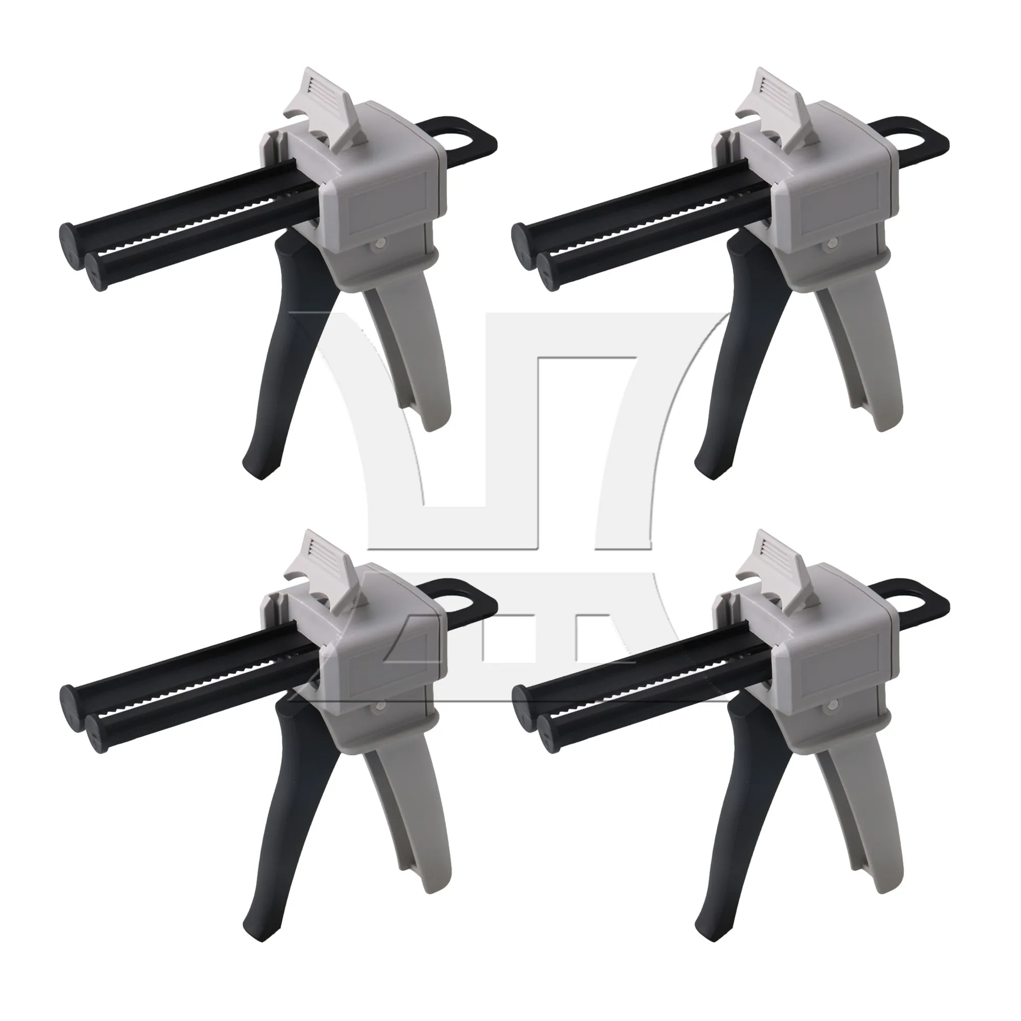 4 Pcs AB Glue Dispensing Tool for DIY Arts Project 1:1/1:2 50ml Capacity