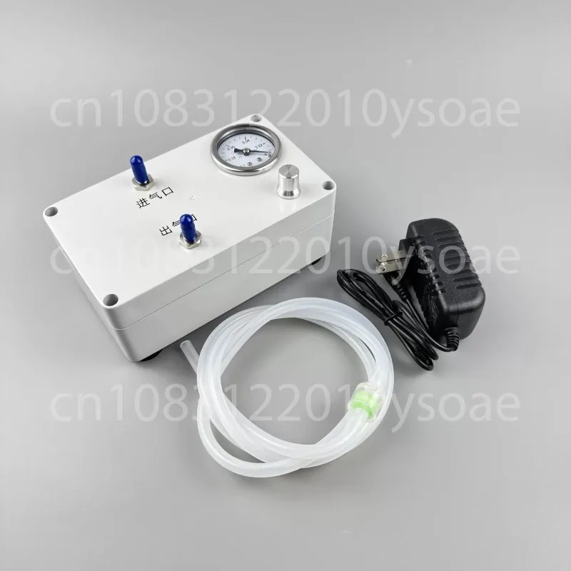 Electric Vacuum Pump For Lab Use With Pressure Gauge Liquid Extraction Gas Sampling Defoaming Negative Positive Pressure