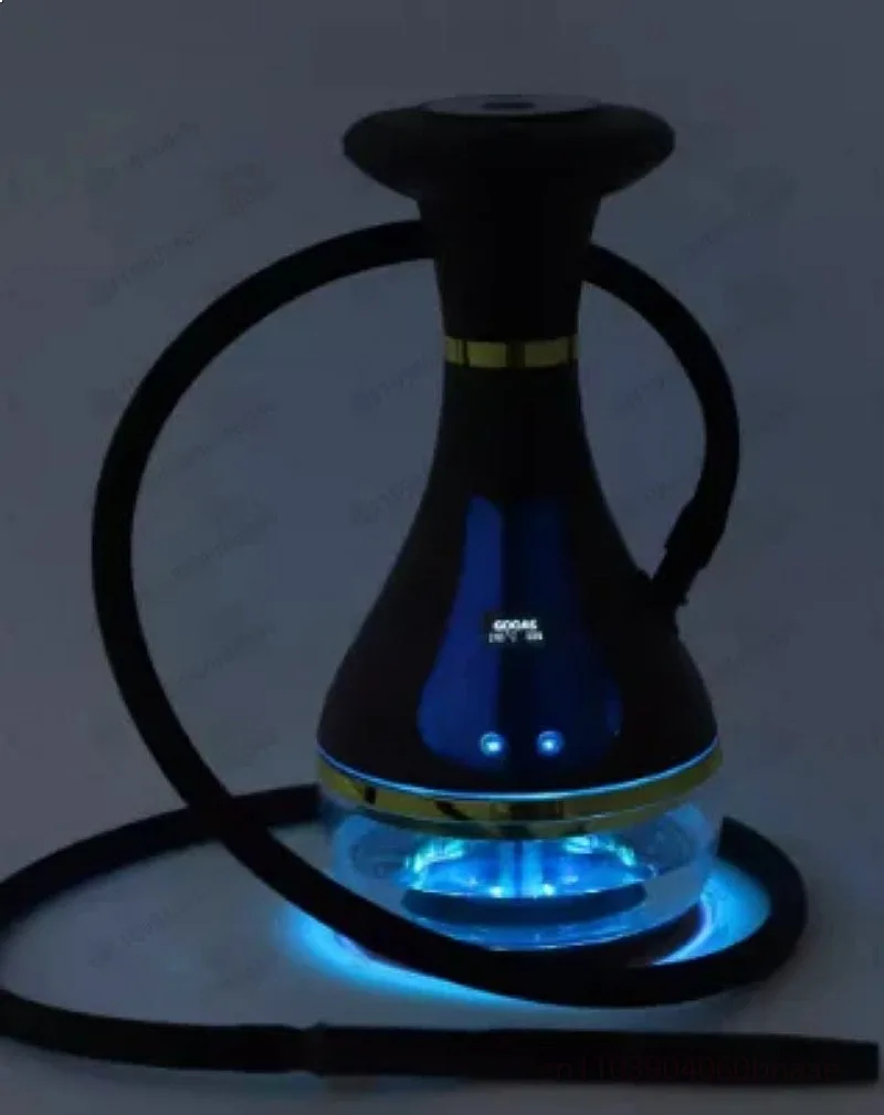 Electronic Hookah Rechargeable Smart LED E-Shisha Vape Pen E-Vaporizer Device