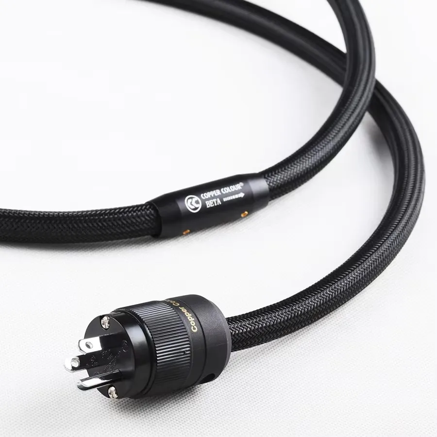 CopperColour BETA Pure silver alloy power cord high-grade HIFI fever power cord
