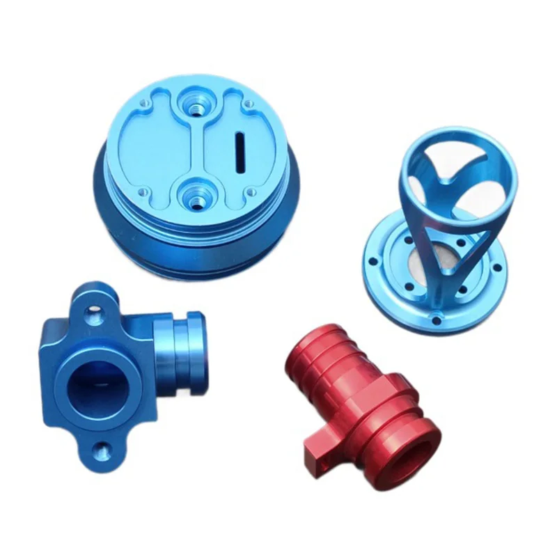 Custom Aluminum Alloy CNC Machining Precision Parts Anodizing CNC Lathe Service for Prototypes And Production