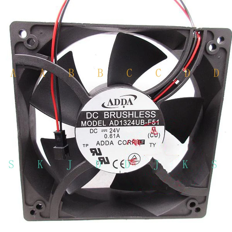 

M New ADDA AD1324UB-F51 DC24V 0.61A Cooling fan