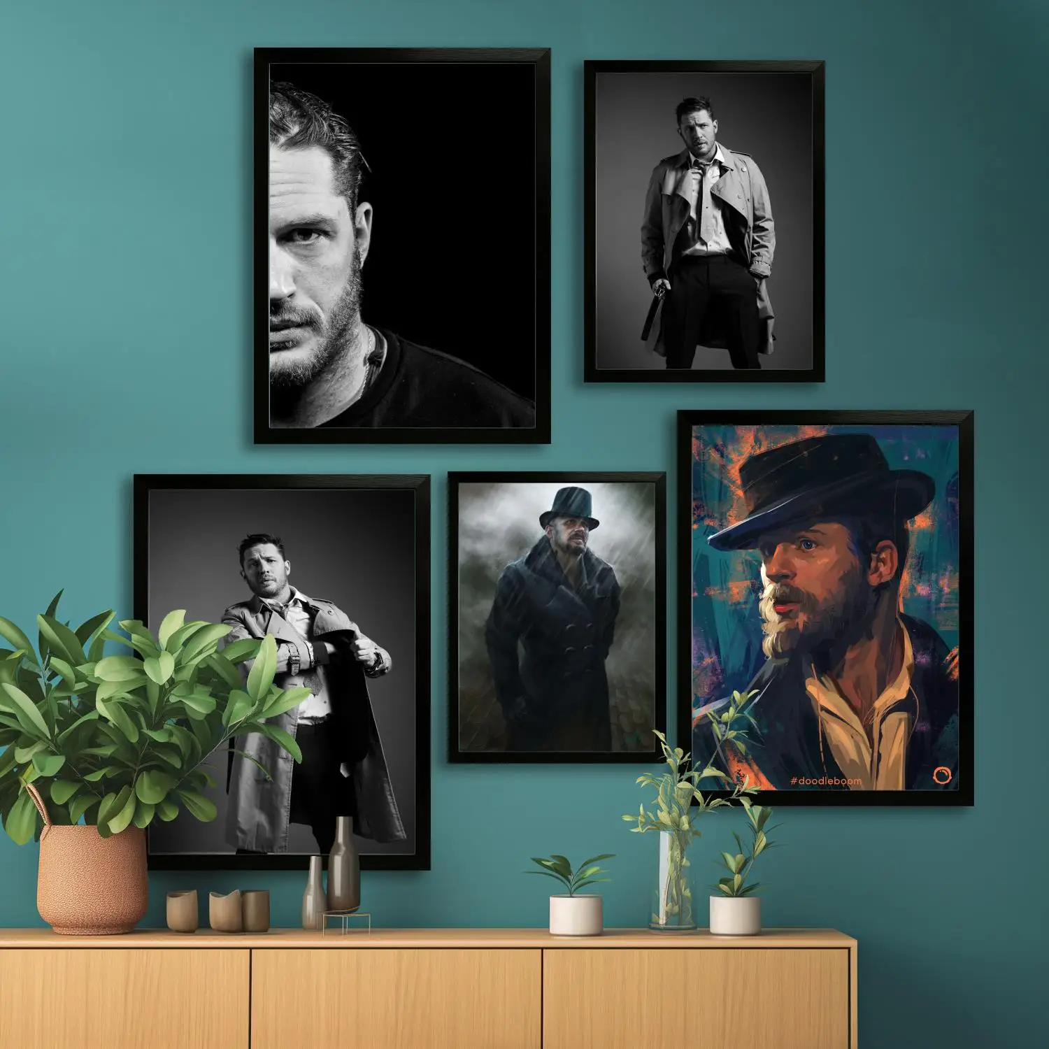 tom hardy actor Canvas Art Poster, Wall Art Picture Print, Modern Family Bedroom Decor Posters,Decorative painting