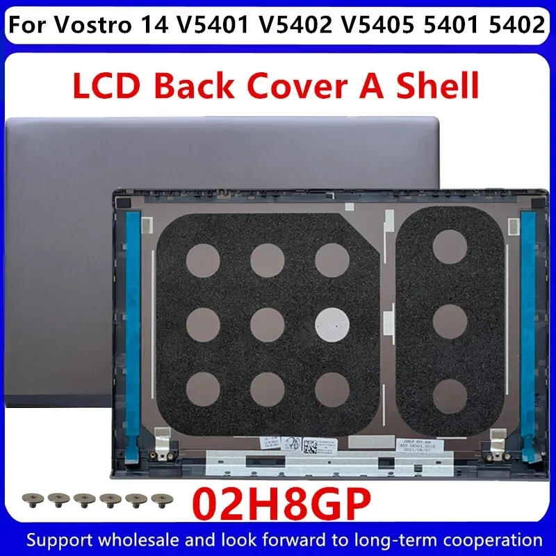 New For Dell Vostro14 V5401 V5402 V5405 5401 5402 LCD Back Cover 02H8GP Gray