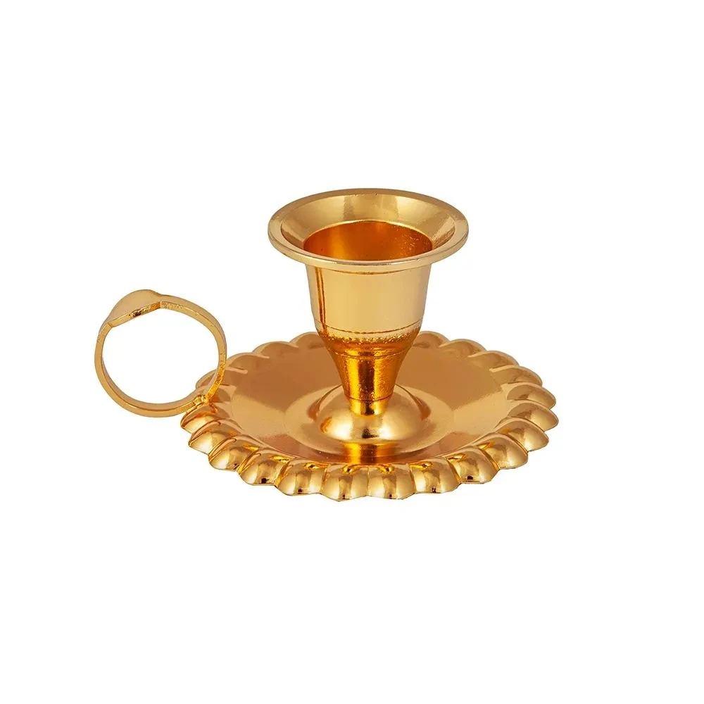 40*70mm Orthodox Candlestick brass countertop with \