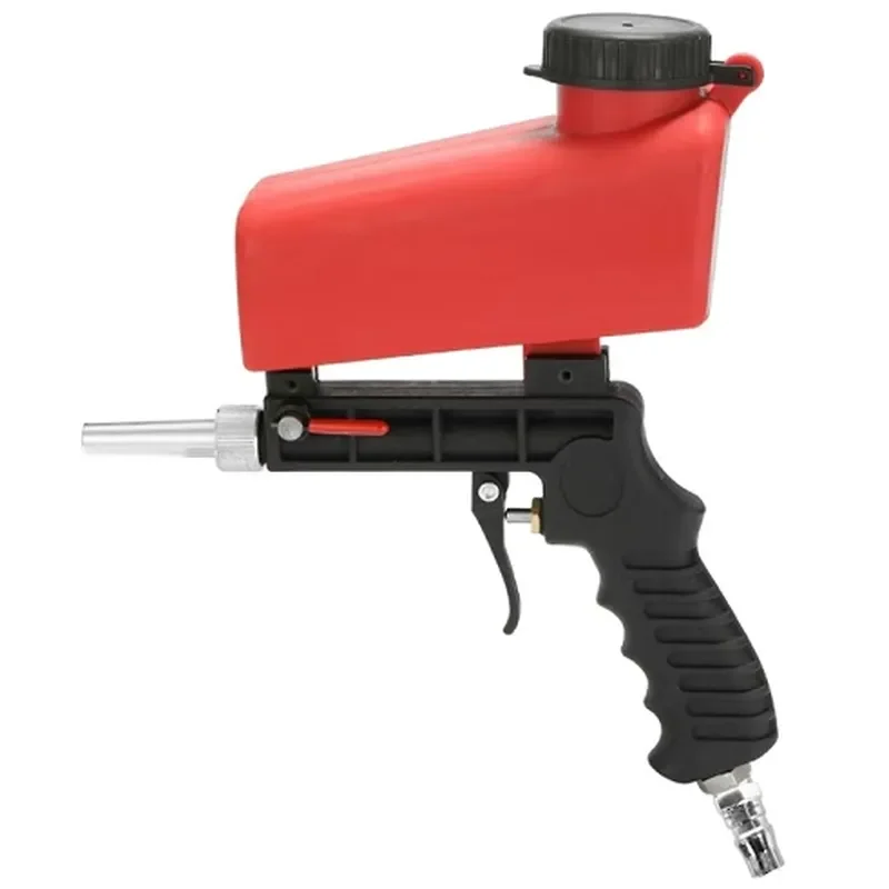 Factory Direct 2026 Small Handheld Pneumatic Sandblasting Gun Portable Air Blaster Nozzle Kit Power Tool Accessories for Surface
