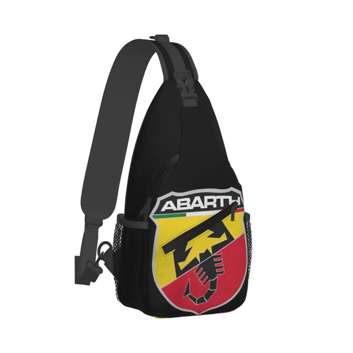 

Abarth Scorpion Novelty Classic Polyester Crossbody Sling Bag Chest Bag Shoulder Backpack Daypack for Hiking Travel Bookbag