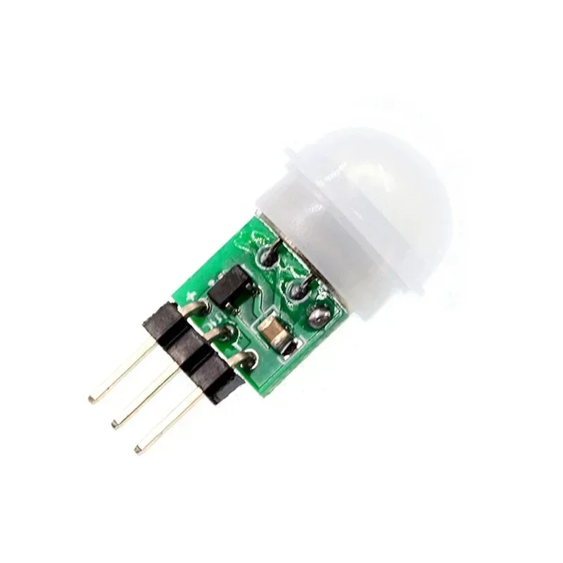10pcs Mini IR Pyroelectric Infrared PIR Motion Human Sensor Automatic Detector Module AM312 Sensor DC 2.7 to 12V