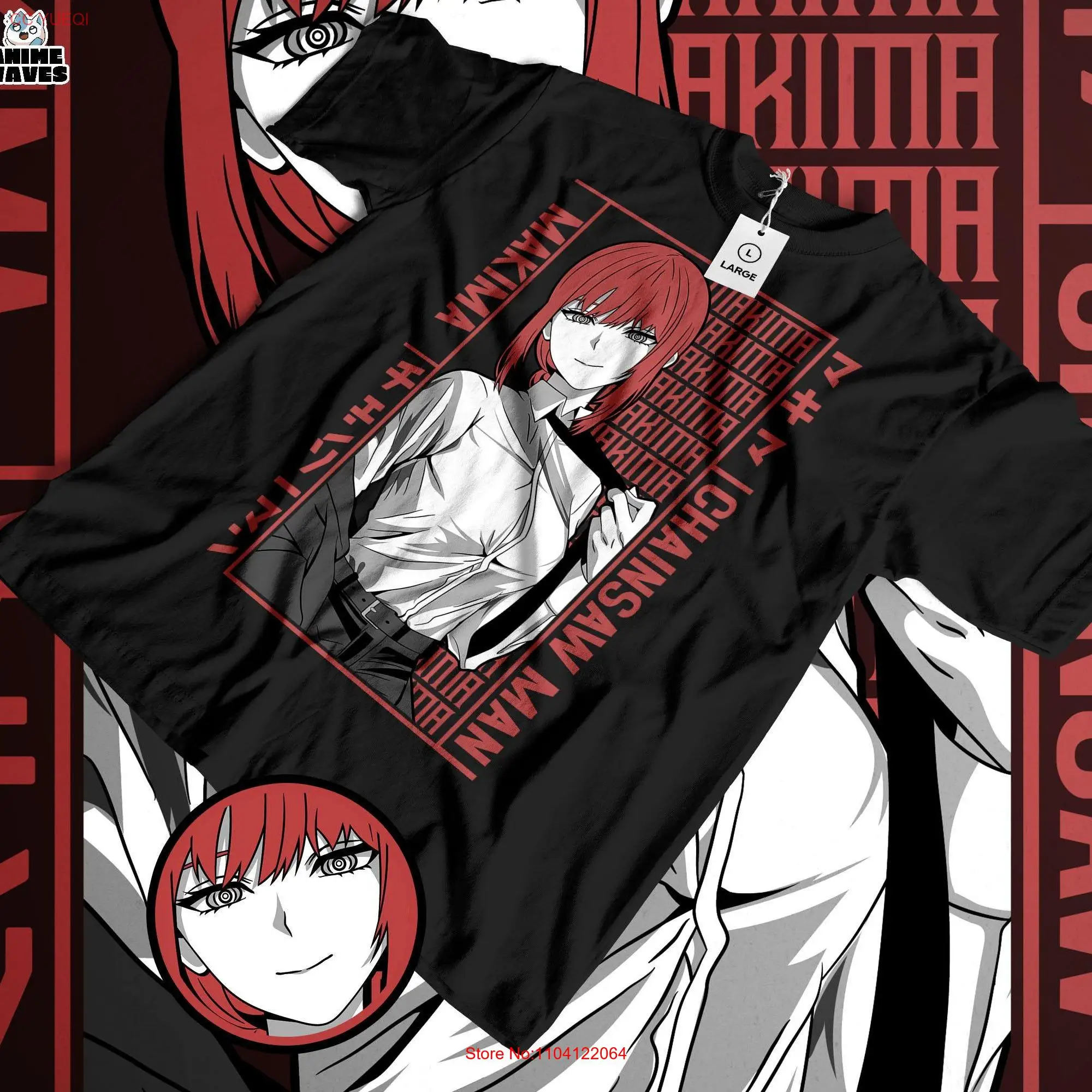 Dark Ruler T shirt Anime Manga Supernatural Japanese Demon Art Otaku Inspired Clothing Retro Style Apparel Modern