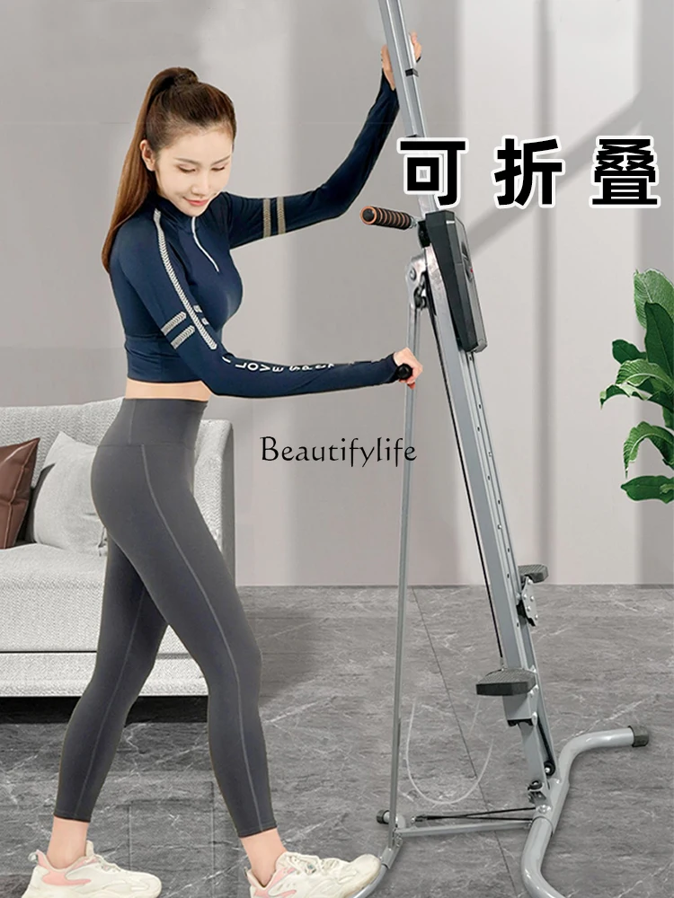 Climbing Machine Aerobic Fat Burning Exercise Fitness Equipment Exercise No Resistance Core Home Climbing Machine