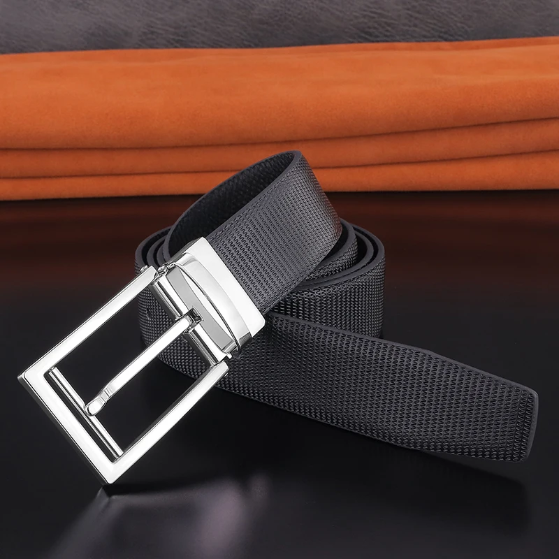 2022 designer white belts men high quality pin buckle genuine leather famous brand young men cowboy casual ceinture homme