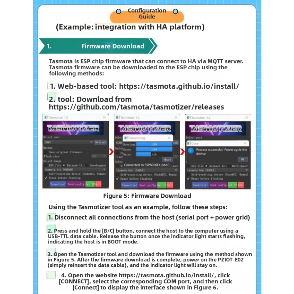 

Модуль счетчика электроэнергии Wi-Fi PZIOT E02, однофазный, с измерением ампер и поддержкой прошивки с открытым исходным кодом