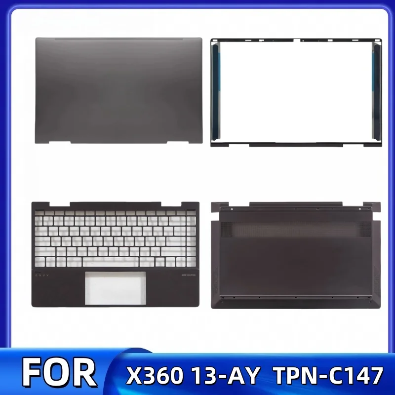 

New For HP ENVY X360 13-AY TPN-C147 LCD Back Cover Top Case/Bezel cover/Palmrest Cover/Bottom Cover/Brown ABCD Shell ﻿
