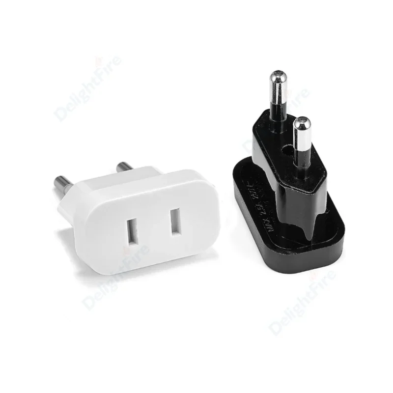 EU Plug Adapter China Amercian CN US To EU KR Euro Universal Travel Adapter American To European Plug converter AC Outlet