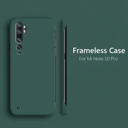 Frameless Slim Matte Hard PC Back Cover Case For Xiaomi Mi Note 10 Pro MiNote10 Pro ShockProof Fundas Coque