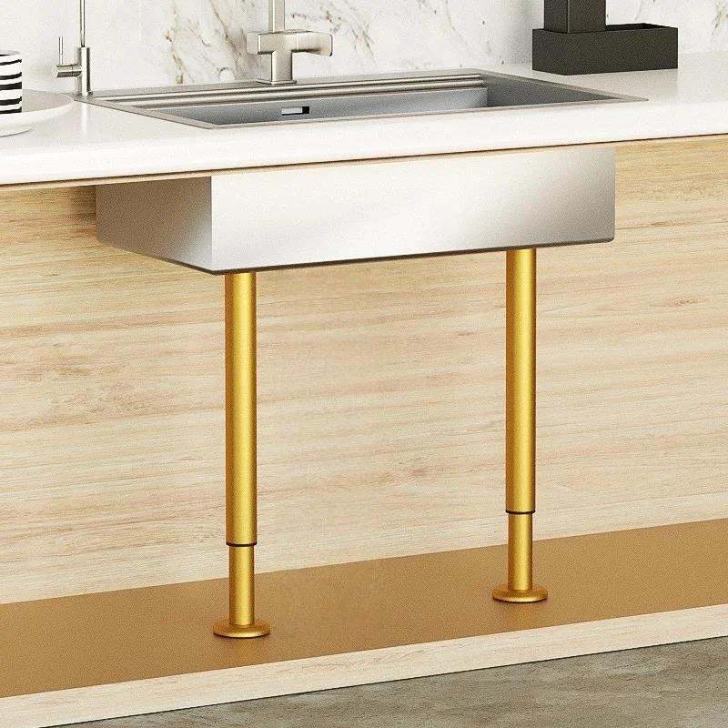 2pcs washbasin support poles, bathroom sink fixed bracket, furniture extendable and adjustable bracket, bracket image 4