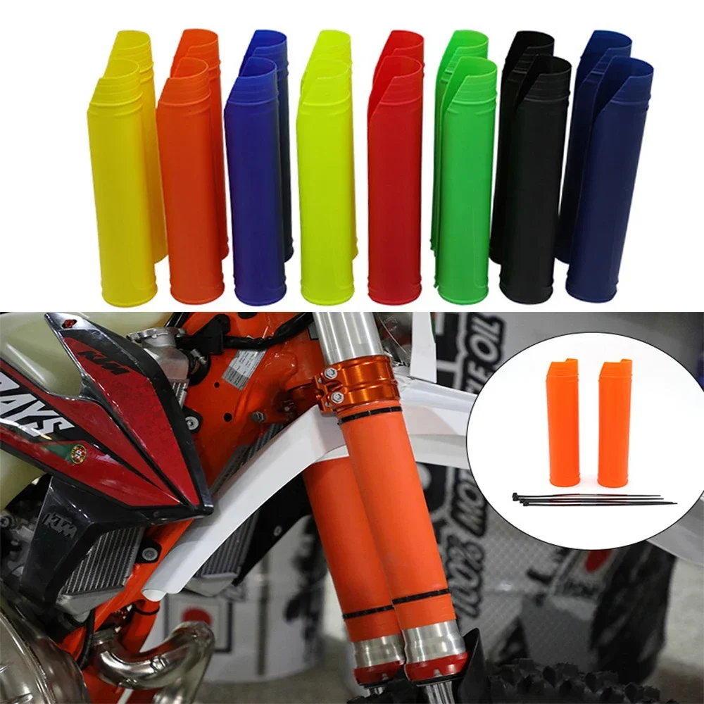 Motorrad Universal gabel Kunststoff abdeckung Stoßdämpfer Schutz für ktm sx exc xcf xcw xcfw xc 125 150 250 350 450 530