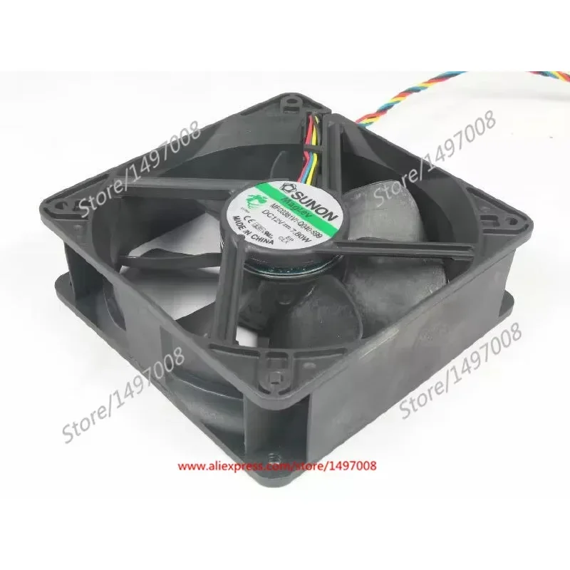 Sunon MFC0381V1-Q040-S99 DC 12V 7.80W 4-Wire 120x120x38mm Server Cooling Fan