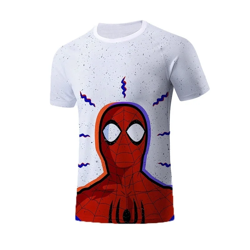 

2025 Spider Man T-shirts Men's Street Summer Fashion Men Women Casual T Shirt Streetwear Aesthetic Hipster Tshirt Top