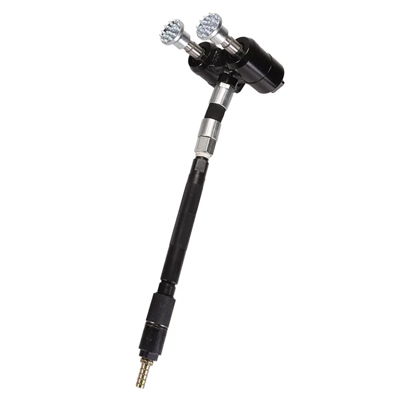 Pneumatic hammer, double-headed alloy hammer, concrete bridge tunnel chisel, stone lychee surface impact