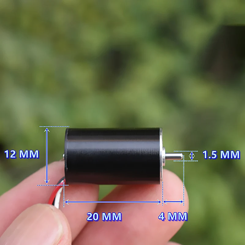 

1-2S Micro Car Model Aviation Model Brushless Motor 1220 Front Ball Bearing High-speed Inner Rotor Brushless KV6000