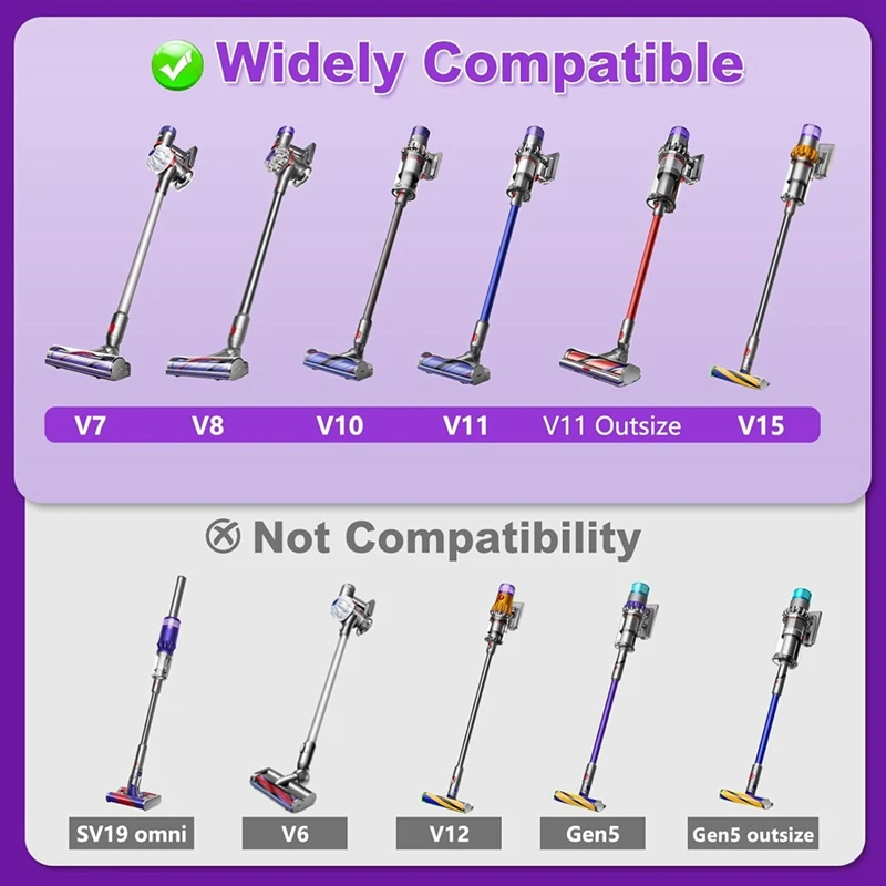 استبدال رأس الفراغ الآلي سريع الإصدار لاستبدال رأس المكنسة الكهربائية لـ V7 V8 V11