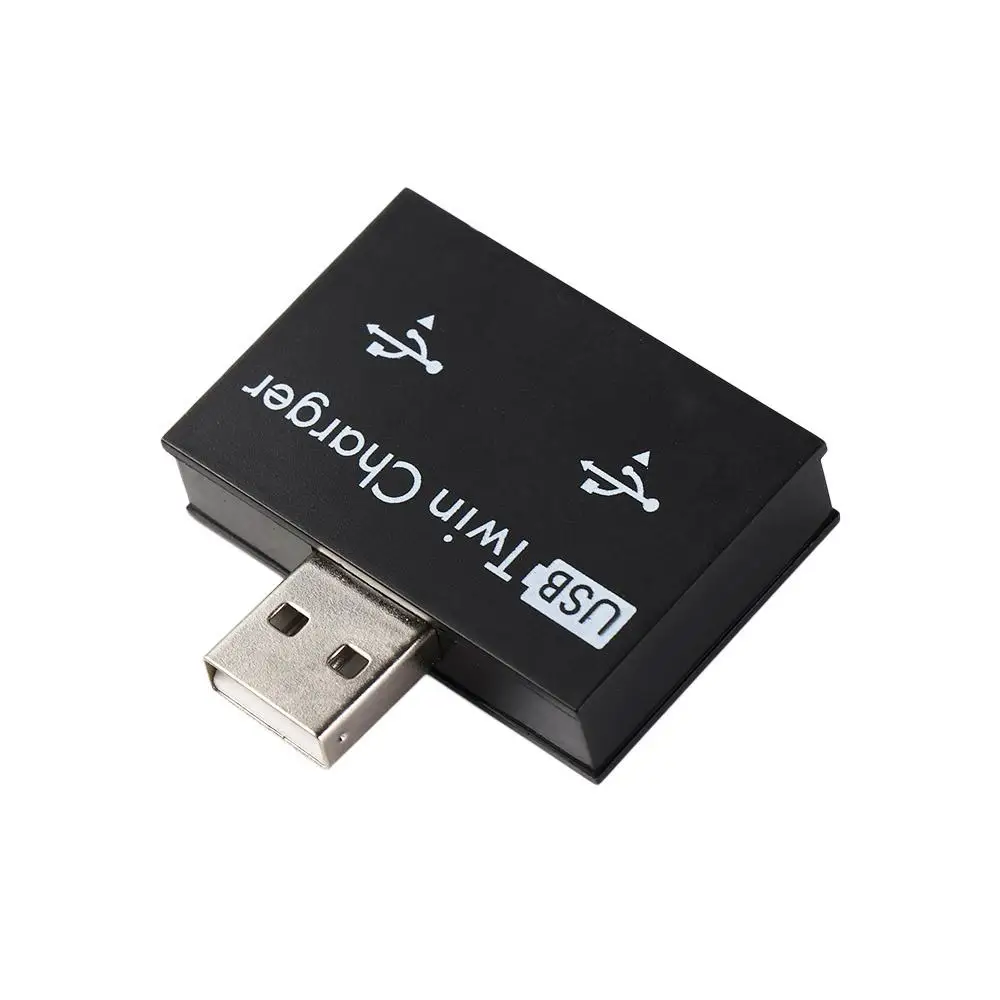 Hub Adapter Adapter Converter USB Charging Extender USB 2.0 Charging Hub 1 Male To 2 Port Female USB2.0 Charging Splitter