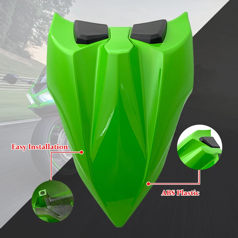 For Kawasaki Ninja650 Z650 Ninja 650 Z 650 ABS 2017 2018 2019 2020 Rear Pillion Passenger Hard Solo Seat Cowl Back Hump Faring