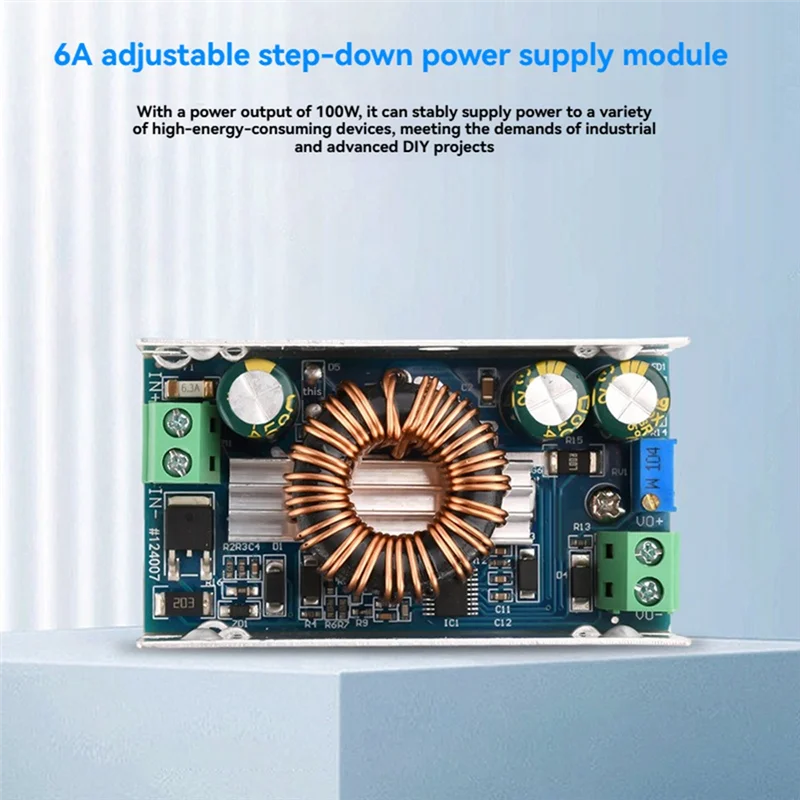Módulo regulador AS95-Buck Módulo de fonte de alimentação Buck Tecnologia de retificação síncrona