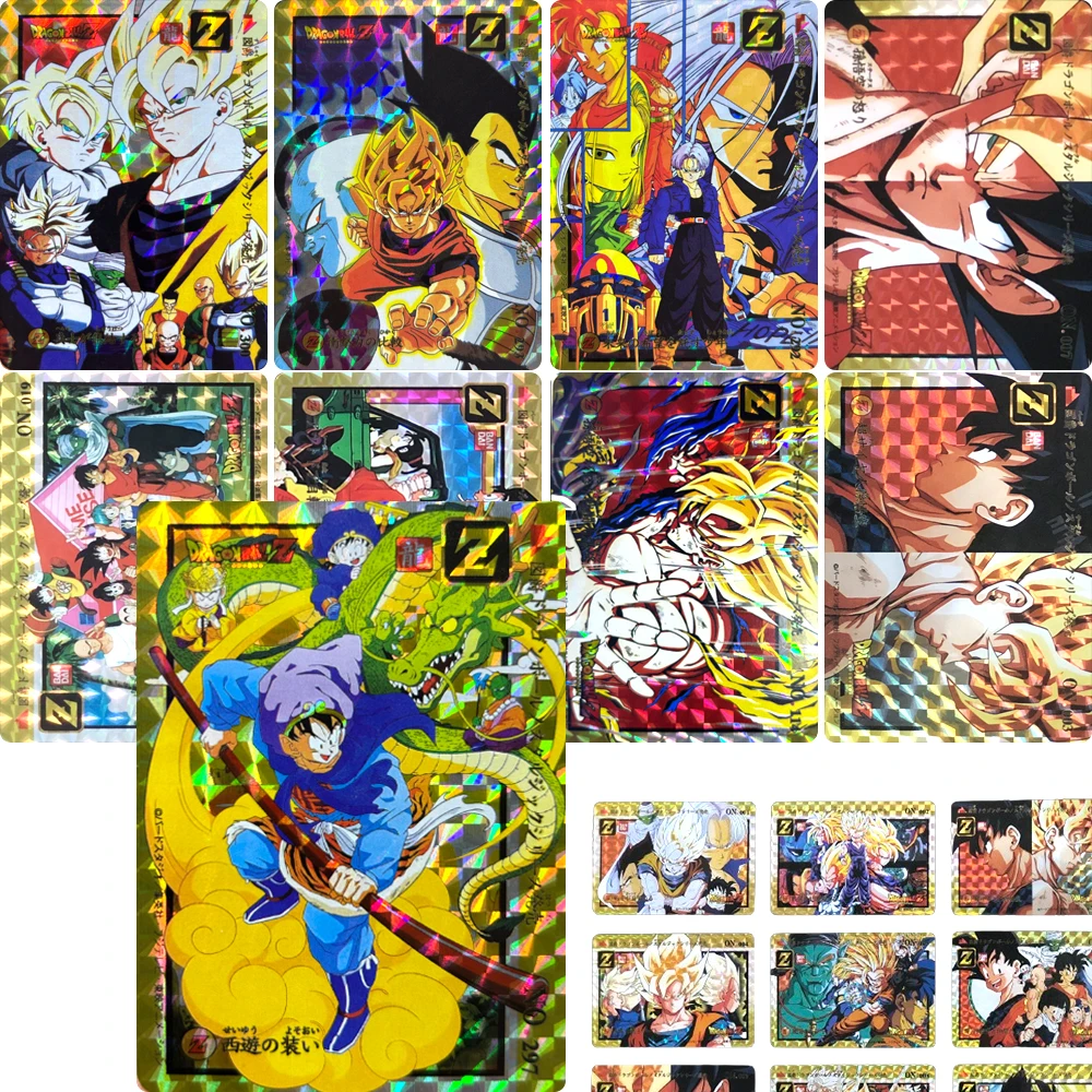 

Персонажи аниме Dragon Ball Super Chichi Cell Frieza DIY Домашняя бронзовая коллекционная карта Рождественский подарок на день рождения Игровые игрушки