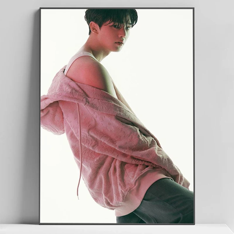 Famous Korean Actor Song Kang Poster Posters for Wall Decororation Decoration Home Decorations Painting on Canvas Print Art Home