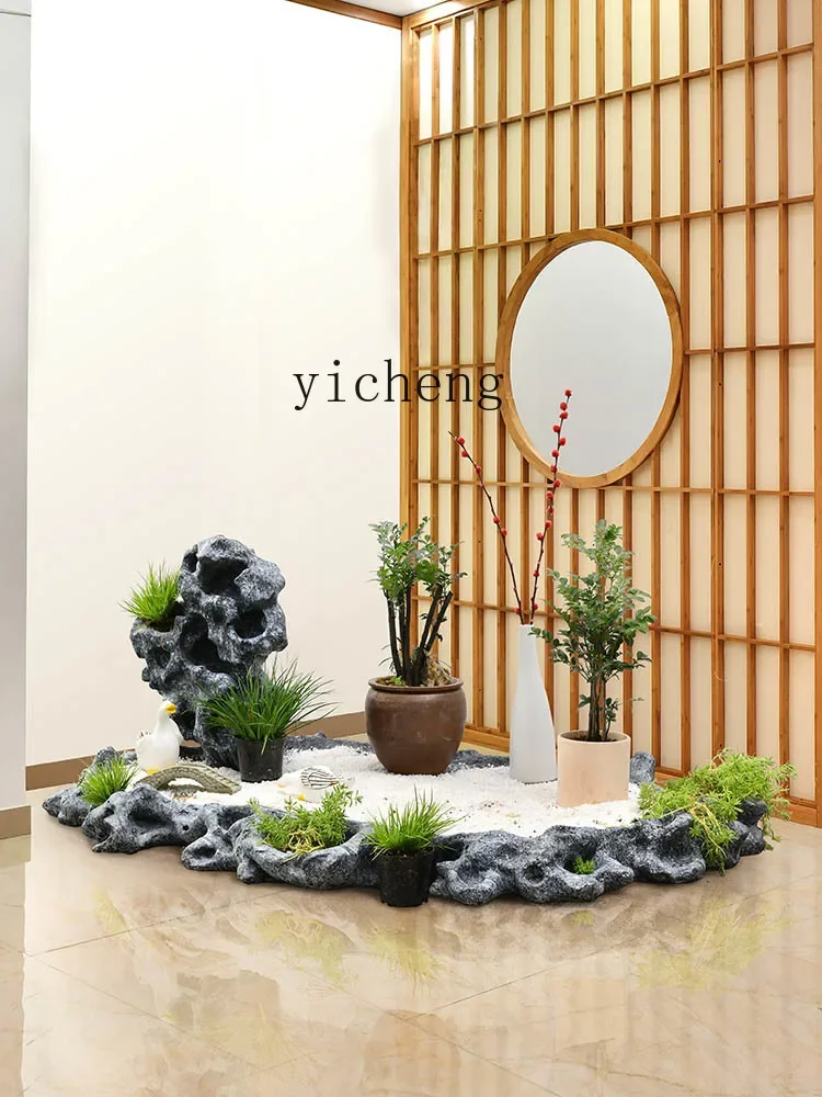 ZZ Zf حديقة فناء الديكور الجبل الاصطناعي ونادي النافورة B & B مفتوح