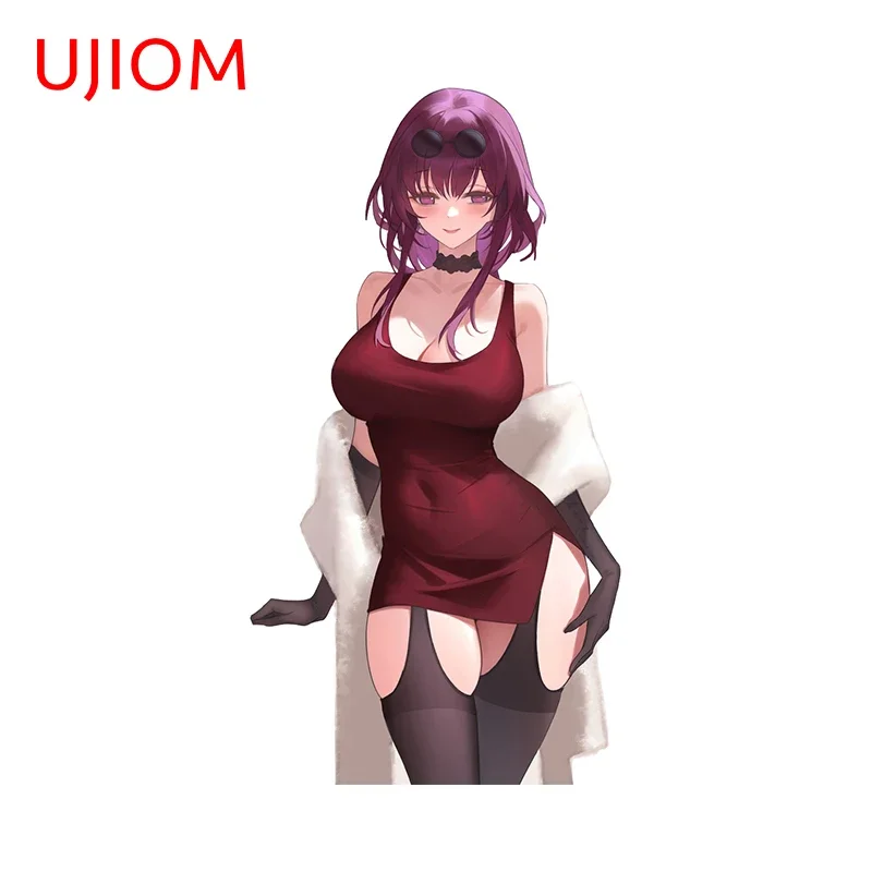 UJIOM 13cm X 6.9cm NSFW Kafka Honkai Star Rail Elegant Wall Stickers Big Breast Girls Wallpapers Decals Amusing Room Chambre