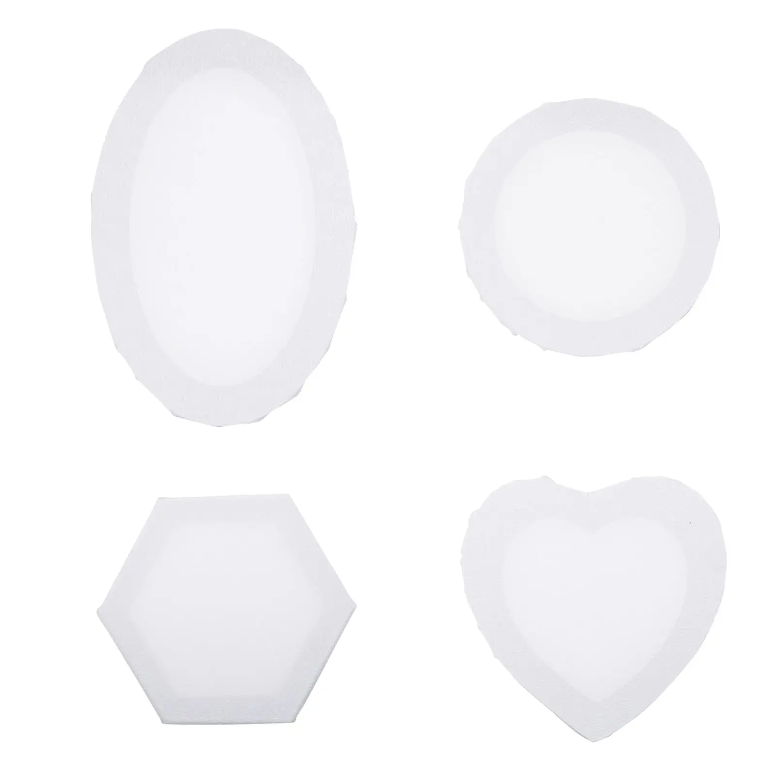 

4 Pcs Oil Painting Frames Canvas Boards Practical Blank Drawing Kits For Craft Home Decor Projects Beginner Hobbies Acrylic