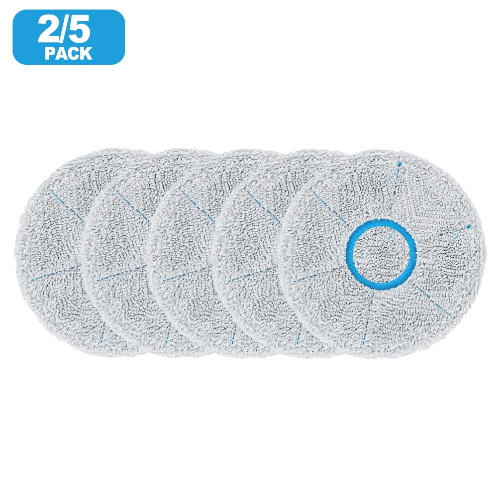 

2/5 Pcs Replacement Mop Pads For DREAME L50 Ultra L50 For Pro Ultra For Thermal Mop Accessories Washable Microfiber Cloth