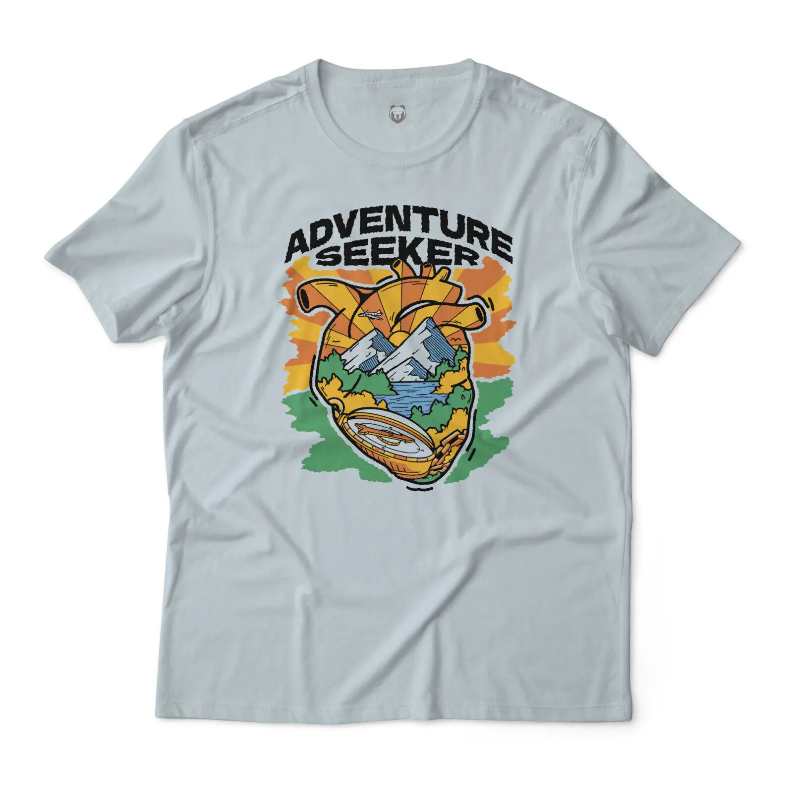 Adventure Seeker Vintage Style Exploration Inspired Graphic T-Shirt