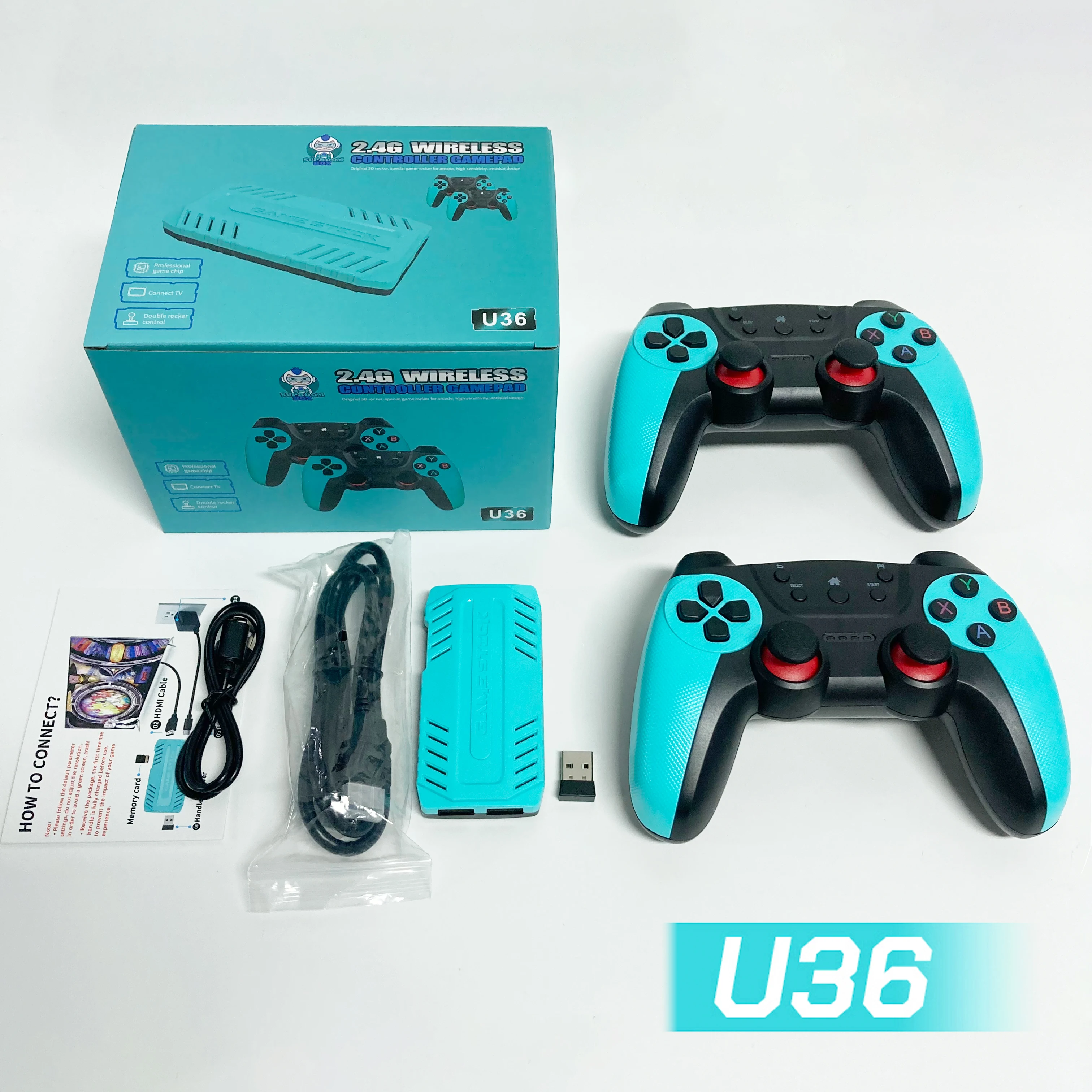 2026 New X10 Pro Retro Game Stick, 4K TV Game Console, 128G 50000 Games 50 Emulators with Gamepad view 6