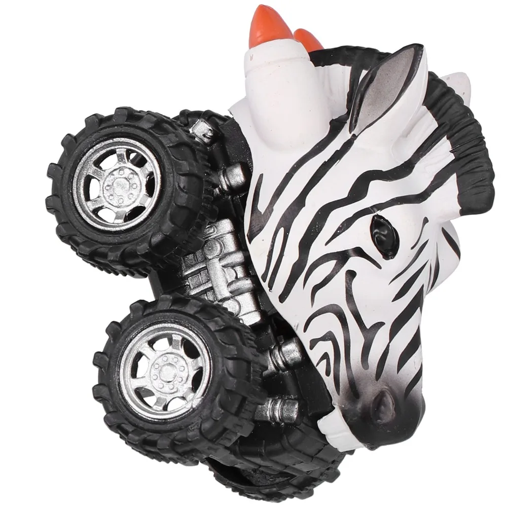 Fun Zebra Pull Back Car Plastic Above 2 Years Old Model Car Car