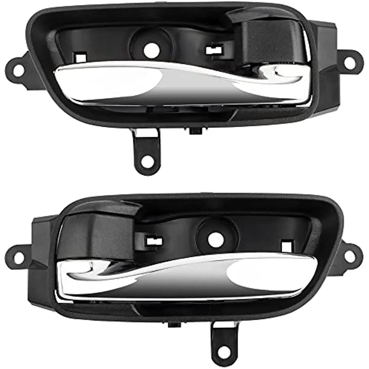 

Set of 2 Front/Rear + Left/Right Side Interior Door Handles For Nissan Altima Pathfinder Titan Murano 80670-3TA0D 80671-3TA0D